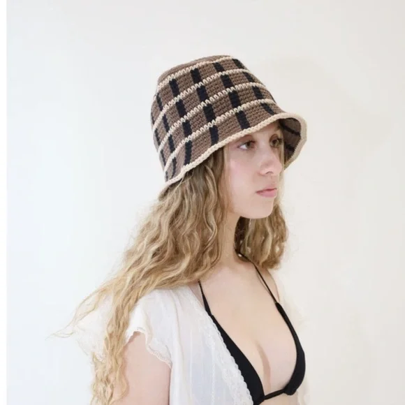 It\'s Memorial Day crochet hat Women NWOT main image 4